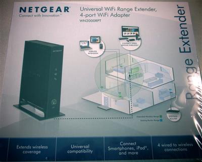 Universal WiFi Range Extender"Netgear WN2000RPT", - Postfundstücke