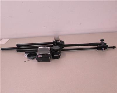 Mikrofonständer, 1 Zoom-Objektiv Canon 13-55 mm, div. Filter, - Postal Service - Special auction