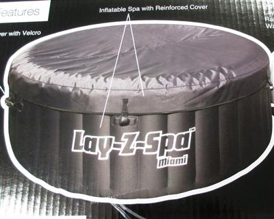 Outdoor-Whirlpool "Lay-Z Spa Miami", - Postal Service - Special auction