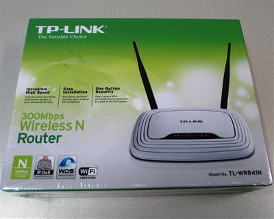 Wireless-N-Router "TP-link TL-WR841N", - Postal Service - Special auction