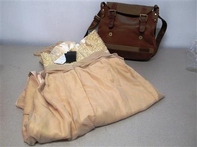 Ballkleid, 1 Handtasche, - Postal Service - Special auction