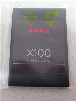 Festplatte "SanDisk X100 SSD 512 GB", - Fundgegenstände der Österreichischen Post