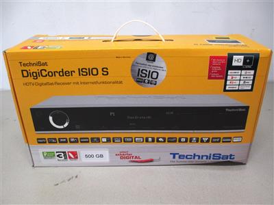 HDTV Sat-Receiver "TechniSat DigiCorder Isio S", - Postal Service - Special auction