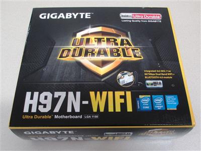 Motherboard "Gigabyte H97N-Wifi", - Postal Service - Special auction