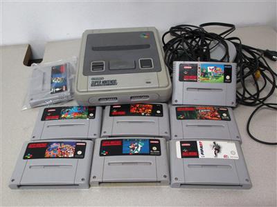 Spielkonsole "Super Nintendo", - Postal Service - Special auction
