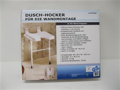 Dusch-Hocker "Weinberger", - Postal Service - Special auction