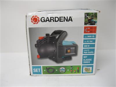Gartenpumpe "Gardena Classic 3500/4", - Postal Service - Special auction