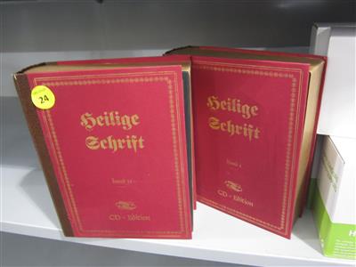 Bücher "Heilige Schrift CD-Edition", - Special auction