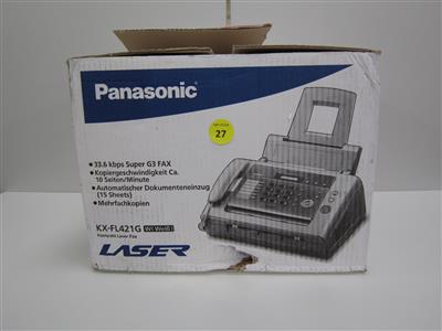 Faxgerät "Panasonic KX FL4214", - Postfundstücke
