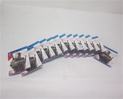 13 Konsolenspiele "PS4 Spiel Witcher", - Postal Service - Special auction