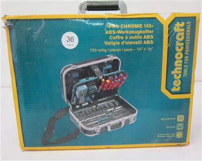 ABS-Werkzeugkoffer "technokraft Pro Chrome", - Postal Service - Special auction