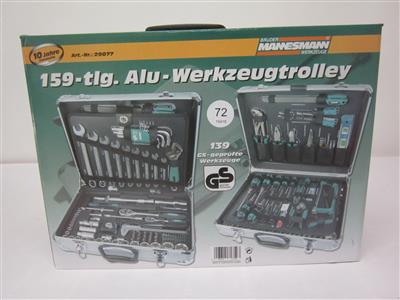 Alu-Werkzeugtrolly "Mannesmann", - Fundgegenstände der Österreichischen Post