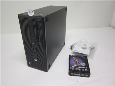 Computer "HP Pro DesK 600 G1 TWR", - Postal Service - Special auction