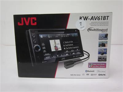DVD/CD/USB-Receiver "JVC KW-AV61BT", - Postal Service - Special auction