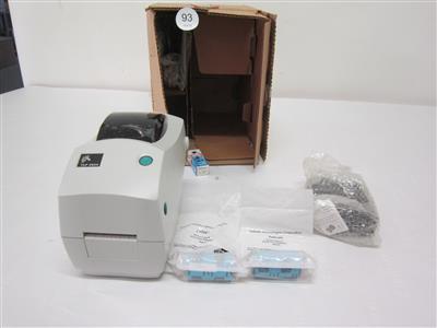 Etikettendrucker "Zebra Mod. TLP2824", - Postal Service - Special auction