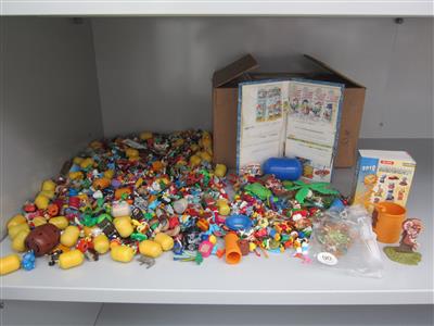 Konvolut Spielzeug aus Kinderüberraschungseier, - Fundgegenstände der Österreichischen Post