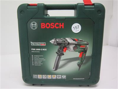 Schlagbohrmaschine "Bosch PSB 1000-2 RCE electronic", - Postal Service - Special auction