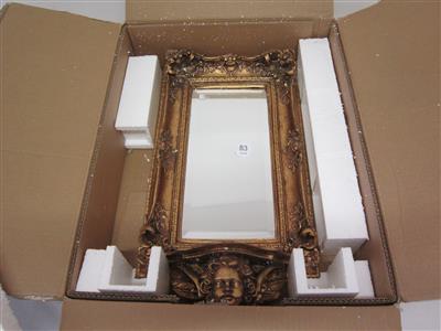 Spiegel mit Rahmen, - Postal Service - Special auction