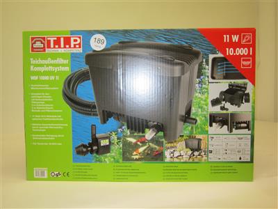 Teichaussenfilter Komplettsystem "T. I. P. WDF 10000 UV 11", - Postal Service - Special auction