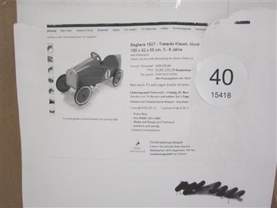 Tretauto "Baghera 1970 Klassik", - Postal Service - Special auction