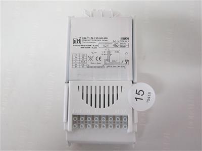 Vorschaltgerät "ETI UAL T - CL1 VSHM600 COMPACT CONTROL GEAR", - Postal Service - Special auction