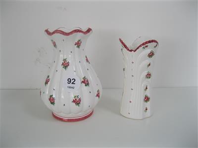 2 Vasen, - Special auction