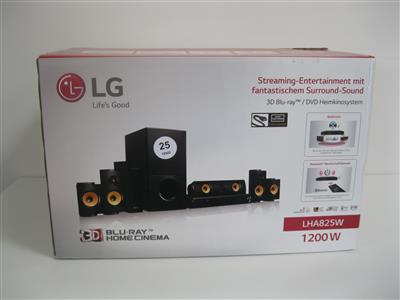 DVD Heimkinosystem "LG LHA825W 1200W", - Postfundstücke