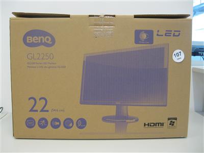 LED-Monitor "BENQ GL2250", - Postfundstücke