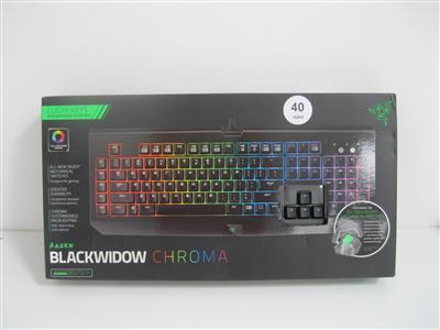 Spiele-Tastatur "Razer Blackwidow Chroma", - Special auction