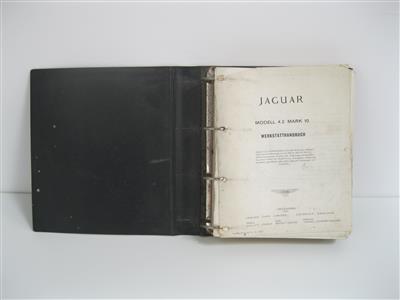 Werkstatthandbuch für "Jaguar Modell 4.2 Mark 10", - Postfundstücke