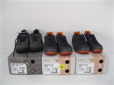 3 Paar Schuhe "Lowa", - Special auction