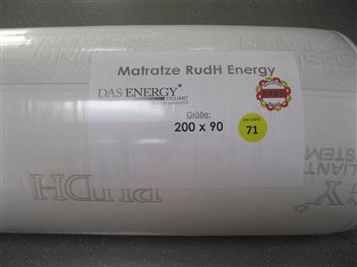 Matratze "Rudy Energie" 90 x 200 cm, - Postfundstücke