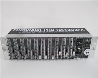 12-Kanal Rack-Mixer "Behringer Eurorack Pro RX1202FX", - Special auction