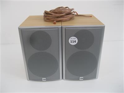 2 Lautsprecher "Canton LE-102", - Special auction