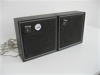 2 Lautsprecher "Philips", - Special auction