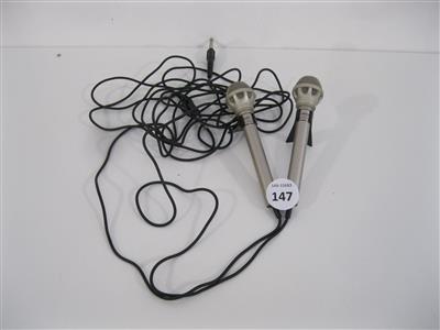 2 Mikrofone "Akai ACM-50", - IT-Equipment
