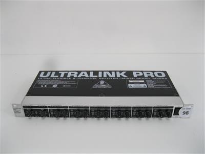 8-Kanal Splitter/Mixer "Behringer Ultra-Link PRO MX882", - Special auction