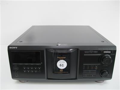 CD-Player mit 400-fachem Wechsler "Sony CDP-CX455", - Special auction