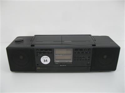 CD/Radio-Kassettenrekorder "Sony CFC K10", - Special auction
