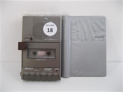 Kassettenrekorder "Sharp CE-152", - Special auction