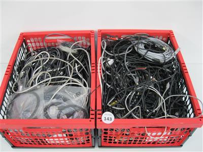 Konvolut diverse Kabel, - IT-Equipment