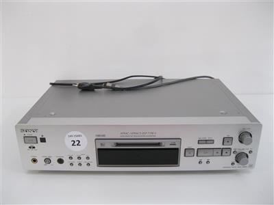 Mini Disk Deck "Sony MDS-JB980", - Special auction