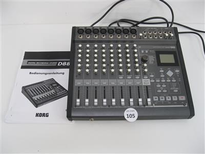 Mischpult "Korg D888", - Special auction