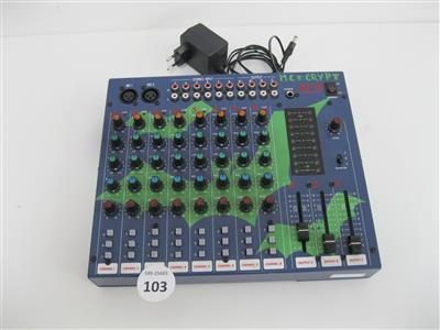 Mischpult "McCrypt Stereo-Mixer DJ-8", - Special auction