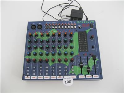 Mischpult "McCrypt Stereo-Mixer DJ-8", - IT-Equipment