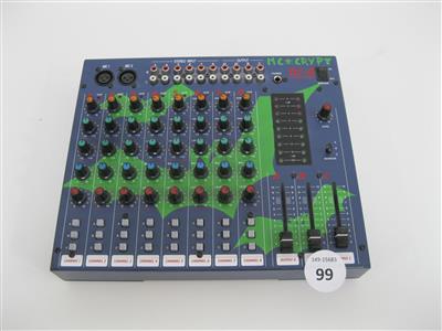 Mischpult "McCrypt Stereo-Mixer DJ-8", - Special auction