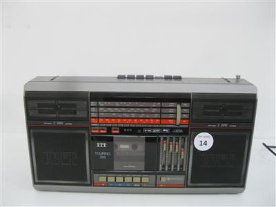 Retro-Soundmaschine "ITT Touring 320", - IT-Equipment