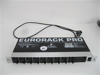 Universaler Line-Mixer "Behringer Eurorack Pro Line RX1602", - Special auction