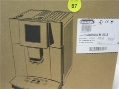 Kaffeevollautomat "Delonghi ESAM5500. M EX:2", - Postfundstücke