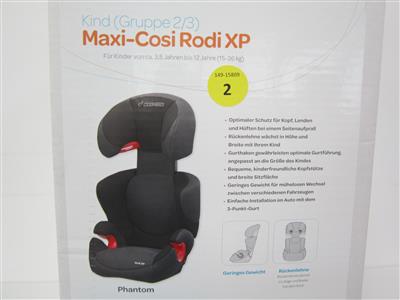 Kindersitz "Maxi-Cosi Rodi XP", - Postfundstücke
